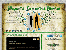 Tablet Screenshot of flamels-immortal-portal.com